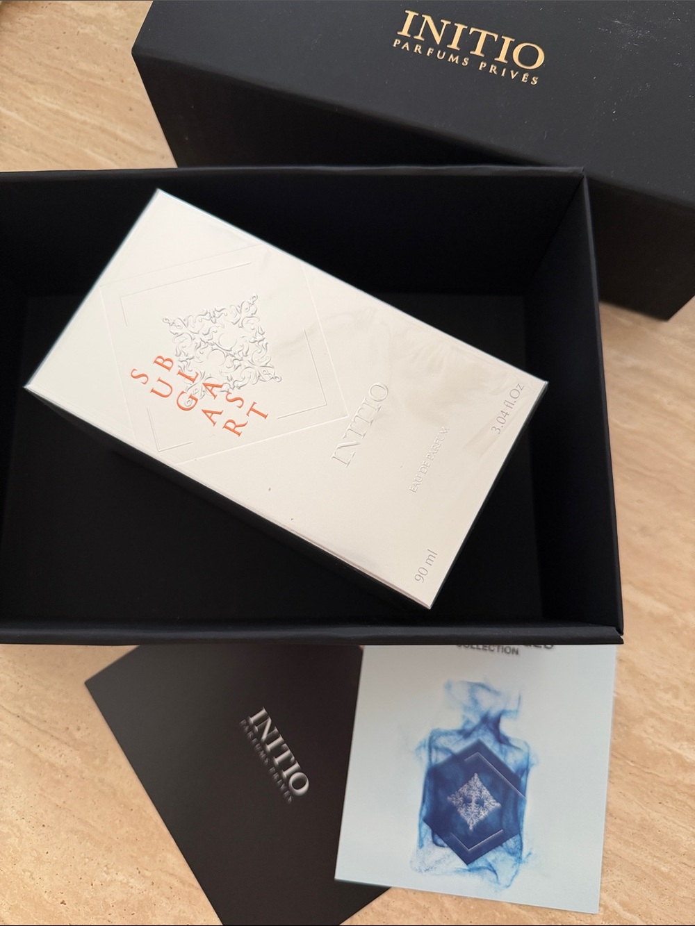 New Initio sugar blast Eau de Parfum supercharged collection